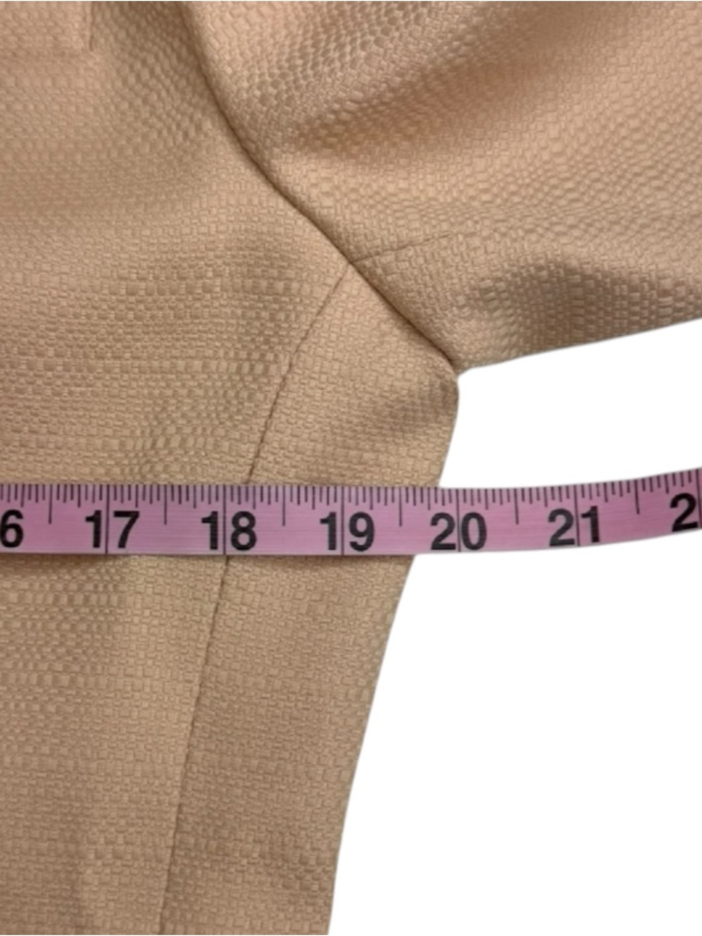 Belle & Bloom NWT Blush Pink Princess Polina Tweed Blazer Size L C0769 - Picture 10 of 13
